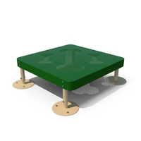 Dog Park Starter Table Green PNG & PSD Images
