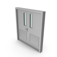 Double Fire Doors Grey PNG & PSD Images