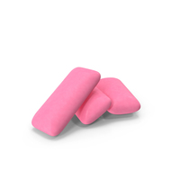 Fruit Chewing Gum Pads Purplepink PNG & PSD Images