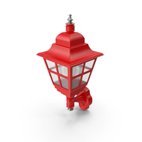 Red Street Light PNG & PSD Images