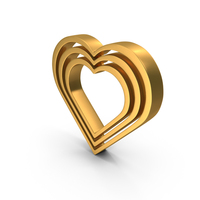Hearts In Hearts Frame PNG & PSD Images
