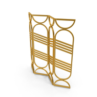 Gold Partition Screen PNG & PSD Images