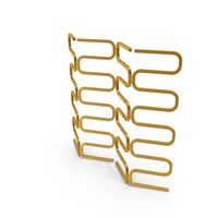 Gold Partition Screen PNG & PSD Images
