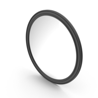 Black Round Mirror PNG & PSD Images