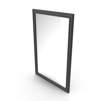 Black Vertical Mirror PNG & PSD Images