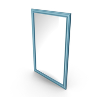 Blue Vertical Mirror PNG & PSD Images