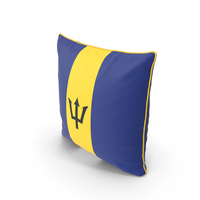 Barbados Flag Pillow PNG & PSD Images