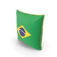 Brazil Flag Pillow PNG & PSD Images