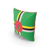 Dominica Flag Pillow PNG & PSD Images