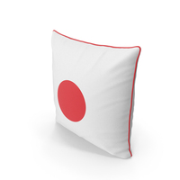 Japan Flag Pillow PNG & PSD Images