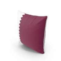 Qatar Flag Pillow PNG & PSD Images