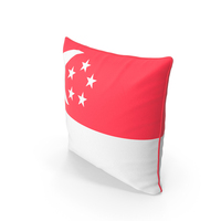 Singapore Flag Pillow PNG & PSD Images