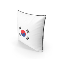 South Korea Flag Pillow PNG & PSD Images