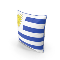 Uruguay Flag Pillow PNG & PSD Images