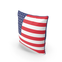 USA Flag Pillow PNG & PSD Images