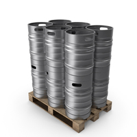 Pallets Of Beer Kegs PNG & PSD Images