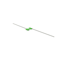 Green Tight Steel Cable Seal Straight PNG & PSD Images