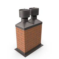 Masonry Double Chimney PNG & PSD Images