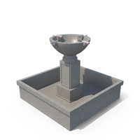 Empty Modern Fountain PNG & PSD Images
