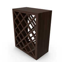 Dark Wine Shelf Made Of Wooden Planks PNG & PSD Images