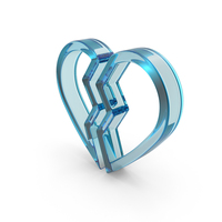 Broken Heart Glass PNG & PSD Images