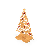 Wooden Christmas Tree PNG & PSD Images