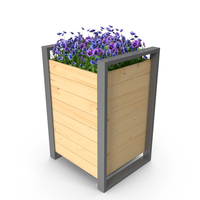 Street Flowerbed PNG & PSD Images
