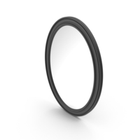 Black Oval Mirror PNG & PSD Images