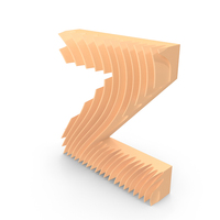 Wavy Shape Letter Z PNG & PSD Images