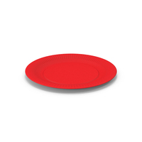 Red Paper Plate PNG & PSD Images