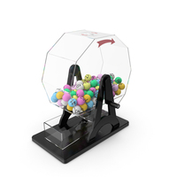Portable Manual Lottery Machine PNG & PSD Images
