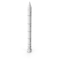 Space Launch System Solid Rocket Booster PNG & PSD Images