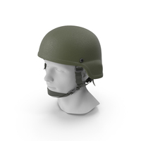 Soldier Enhanced Combat Helmet Green PNG & PSD Images