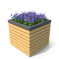 Street Flowerbed PNG & PSD Images