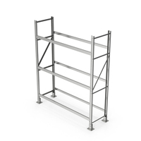 Steel Shelf Pallet Rack PNG & PSD Images