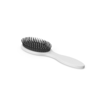 White Hairbrush PNG & PSD Images