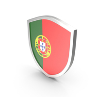 Portugal Flag Shield Symbol PNG & PSD Images