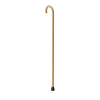 Wooden Walking Stick PNG & PSD Images