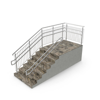 Stairs With Railing PNG & PSD Images