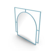 Blue Mirror PNG & PSD Images