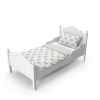 White Bed PNG & PSD Images