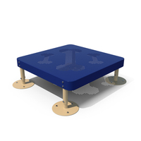 Blue Starter Table For Dog Park PNG & PSD Images