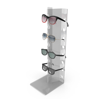 Sunglasses on Display Stand PNG & PSD Images