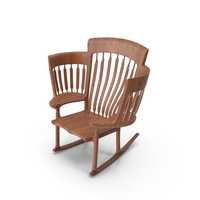 Three Seat Rocking Chair PNG & PSD Images