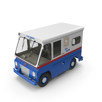 US Mail Truck Studebaker Zip Van PNG & PSD Images