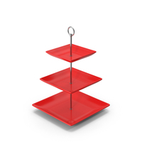 Red Plate Stand PNG & PSD Images