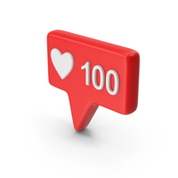 Social Media Likes Bubble PNG & PSD Images