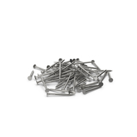 Pile Of Silver Nails PNG & PSD Images