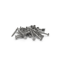 Pile Of Silver Nails PNG & PSD Images