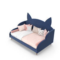 Blue Sofa Bed PNG & PSD Images